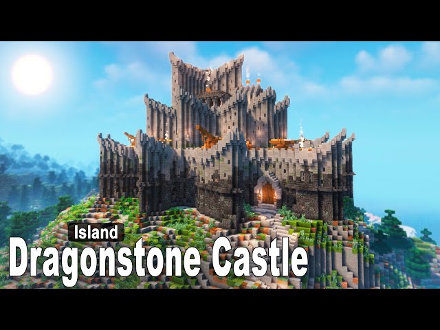 Minecraft: How to build a Dragonstone Castle - Game of Thrones