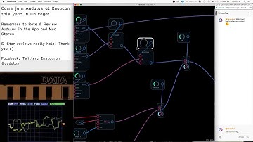 Audulus Tutorial Livestream: Knobcon Synth