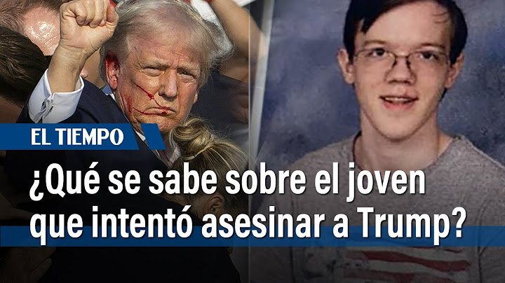 Lo que se sabe hasta ahora sobre Thomas Mathiew Crooks, el joven que intentó asesinar a Trump
