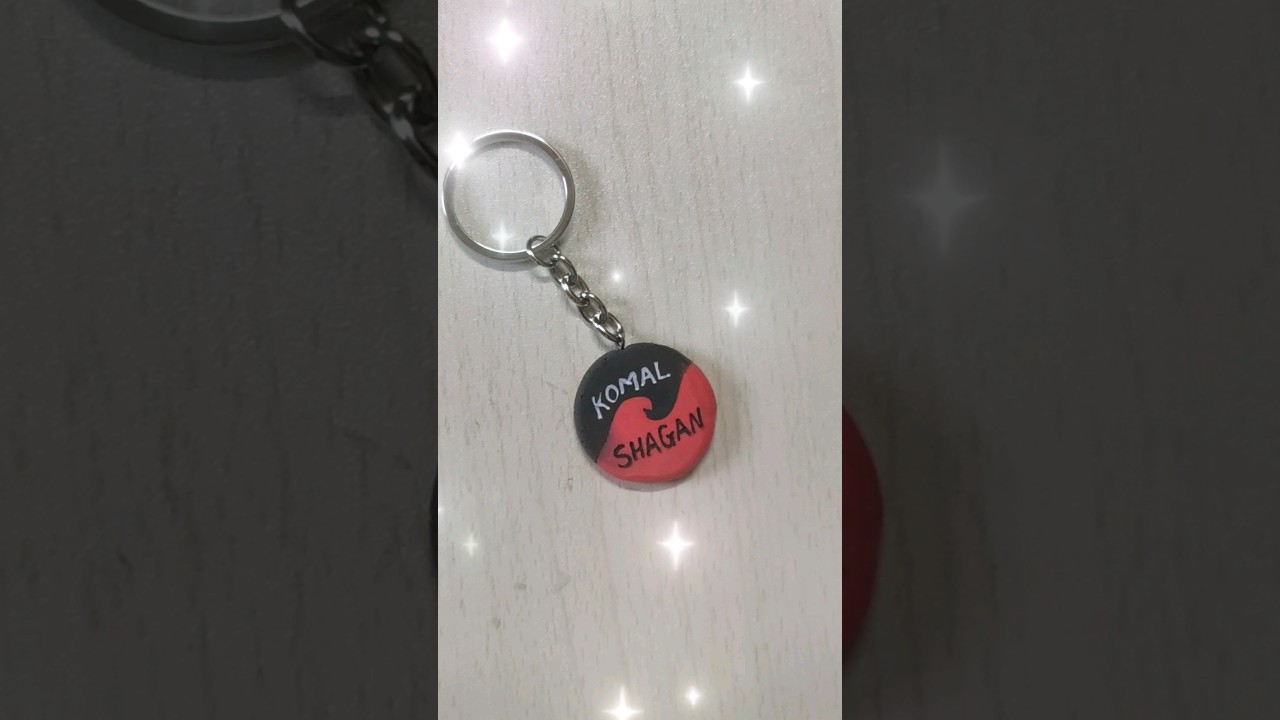 Clay bff keychain❤❤❤|| Best gifting idea for bff 