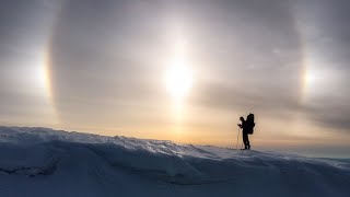 Одиночный лыжный поход в горах Алтая. Вовремя неразгаданное знамение