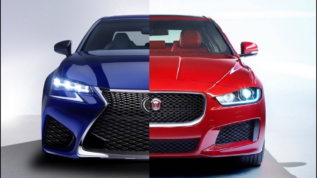 2016 Lexus Gs F VS Jaguar XE S || Visual Comparison - YouTube