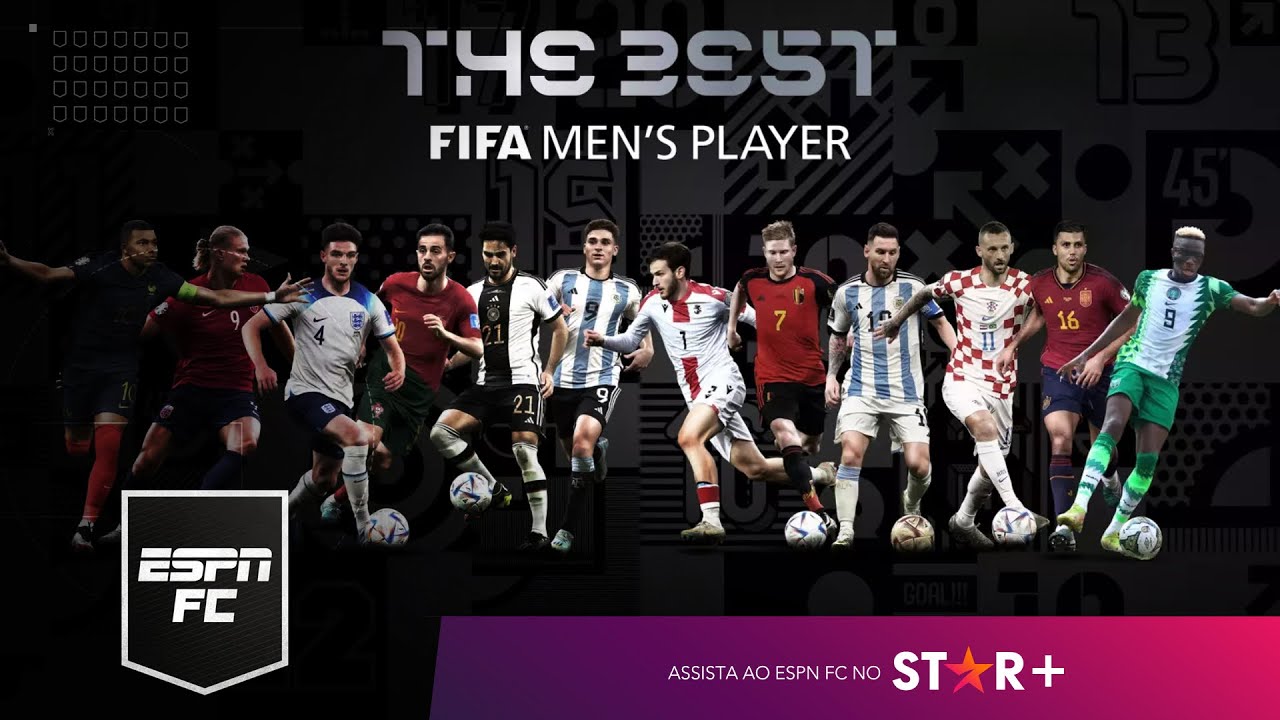 SEM VINI E COM MESSI E MBAPPÉ, FIFA DEFINE OS 12 CANDIDATOS AO PRÊMIO THE BEST COM ALGUMAS SURPRESAS