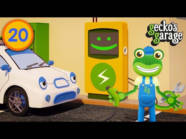 Gecko Fixes Cars at His Repair Garage | Educational Videos For Toddlers | Gecko's Garage class=