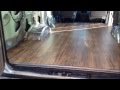 DIY Laminate Flooring in My Ford E350 DIY Camper Van Conversion #vanlife