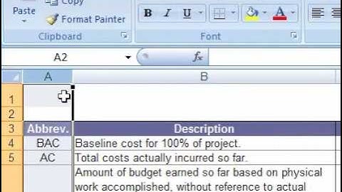 How to delete a row or column using a keyboard shortcut