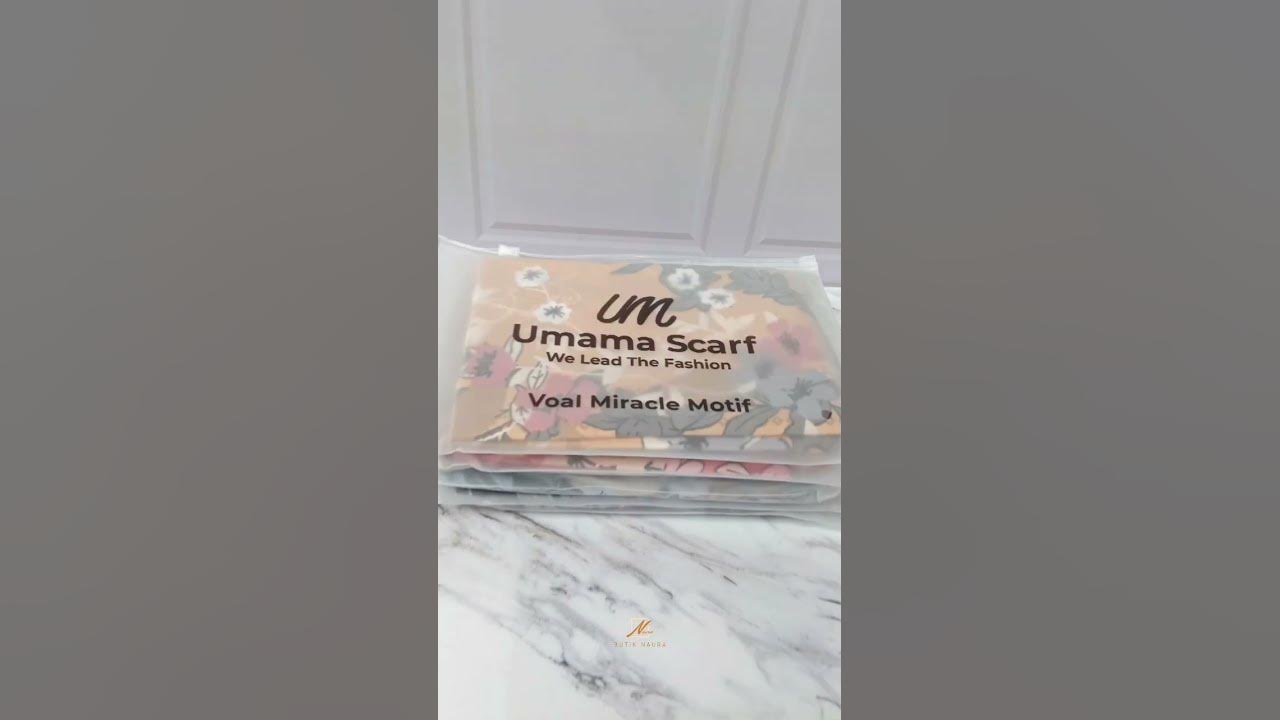 UMAMA SCARF SIAP MELENGKAPI OOTD MU DI HARI RAYA #scarf #hijab #ootdhijab