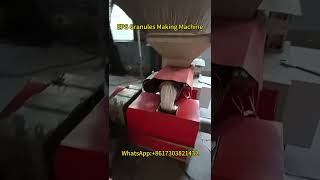 EPS Foam Recycling: The Key Role of EPS Granules Making Machine