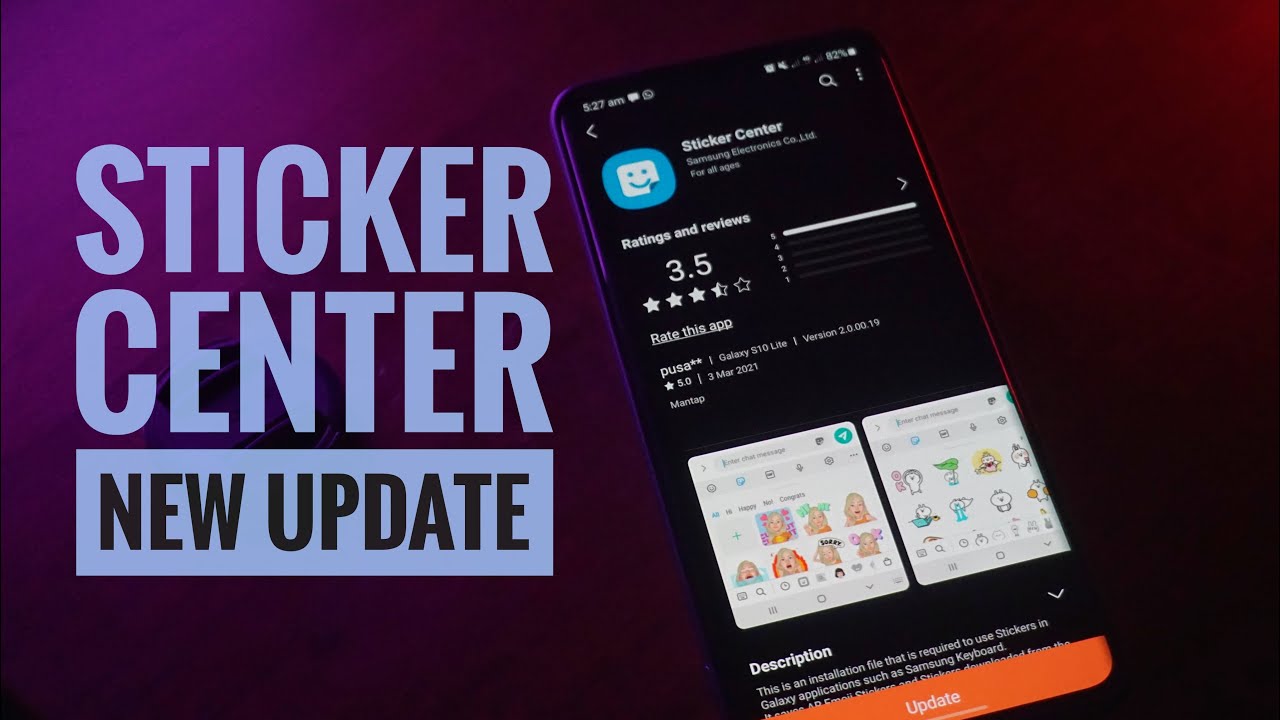 What Is Sticker Center App