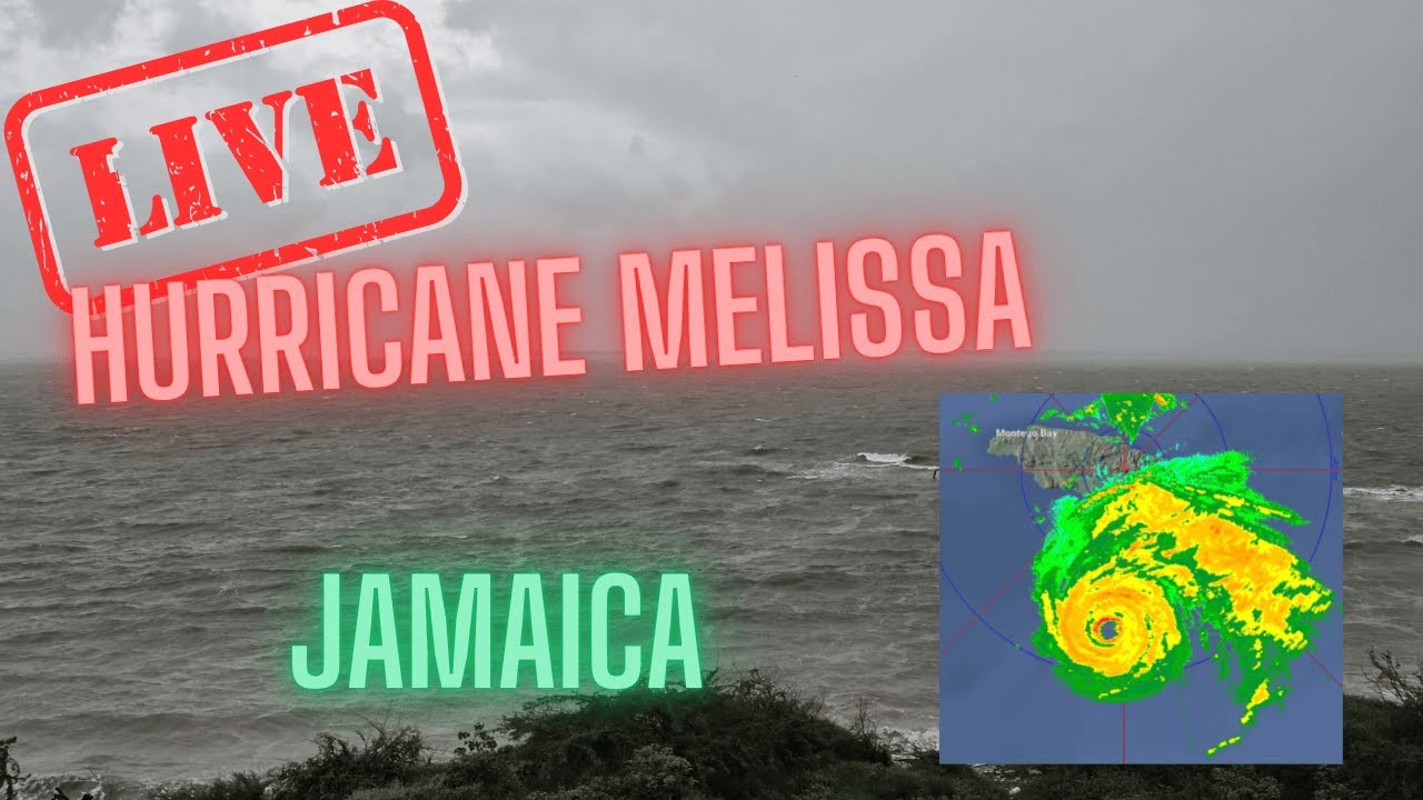 MAJOR HURRICANE MELISSA IMPACTS JAMAICA  - DAY 1 - Livestream Archive