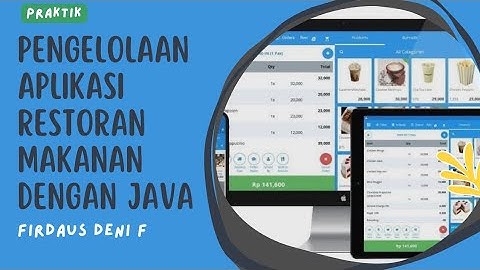 Tugas 2 Pemrograman Berbasis Desktop UT | Aplikasi Restoran Sederhana