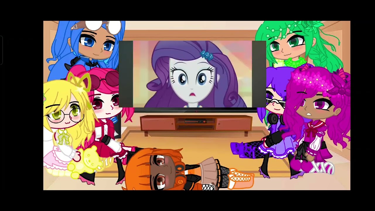 🌇☀️•° sunset & rarity °•💎🌆 rainbow rangers🌈🎆 Gacha Club - YouTube