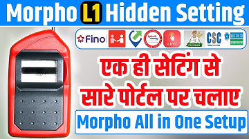 morpho L1 device installation windows 10 | morpho l1 device installation