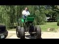Awesome Monster Lawn Mower - Start-up and Drive