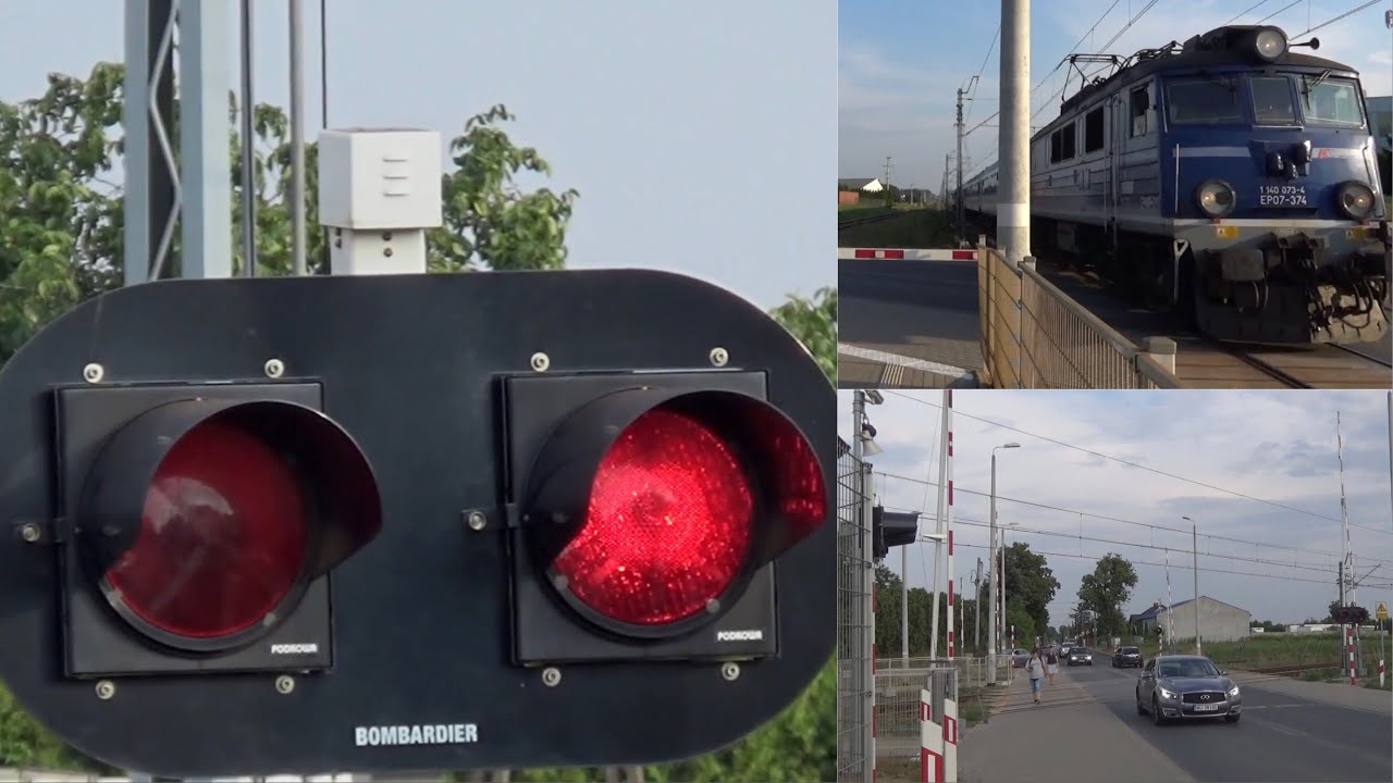 [PRZEJAZD KOLEJOWY]  Warszawa, Ul. Baletowa