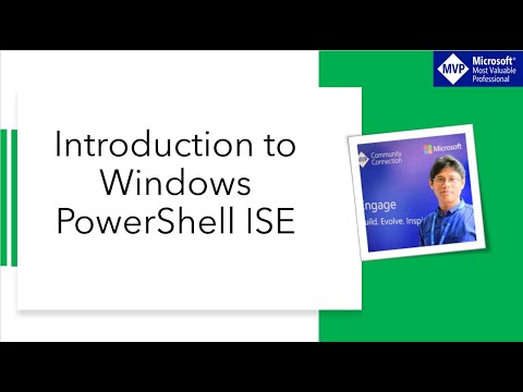 Vídeo: O que é o Windows PowerShell ISE?