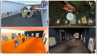 Guided Tour of Apart Poster Virtual Gallery by Paradowski
