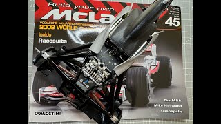 Build your own McLaren MP4-23 Stages 45 - 48 Build Your Own Mclaren Deagostini
