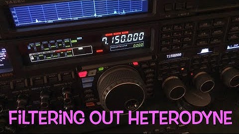 Filtering Out Heterodyne