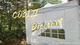 COBIZI 10x20 Heavy Duty Pop-Up Canopy - Your Ultimate Outdoor Shelter Solution!