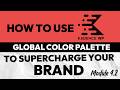 How to Use the Kadence Global Color Palette to Supercharge Your Brand (Module 4.2)