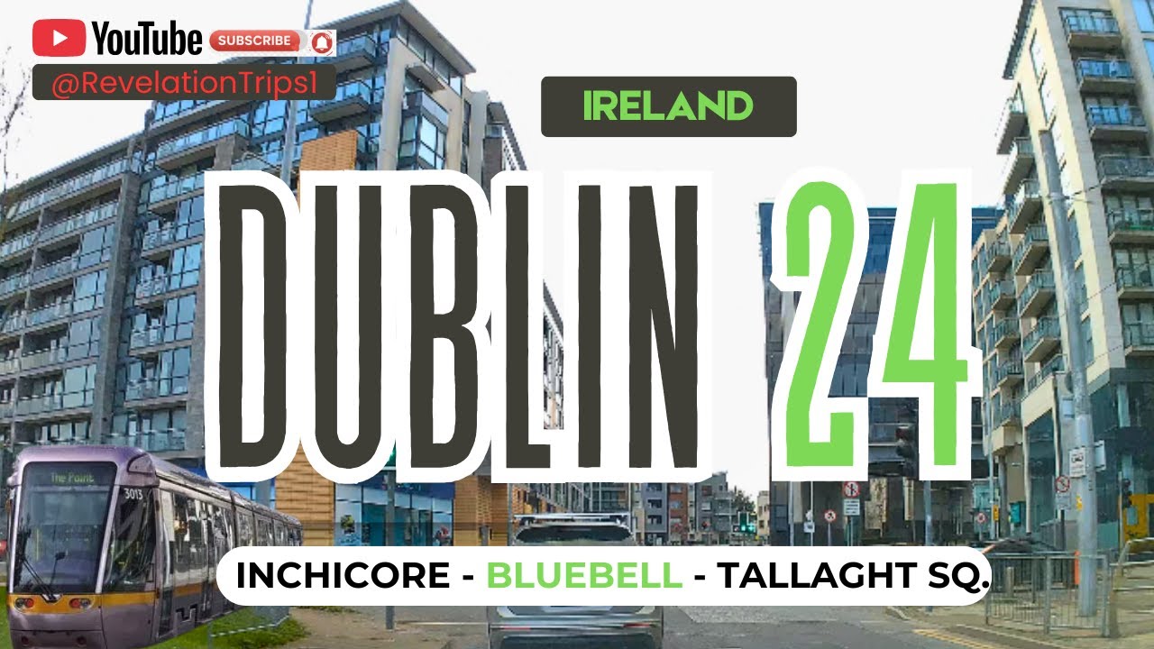 Dublin Driving Tour 🇮🇪 | St James’s Hospital, Red Cow & Tallaght