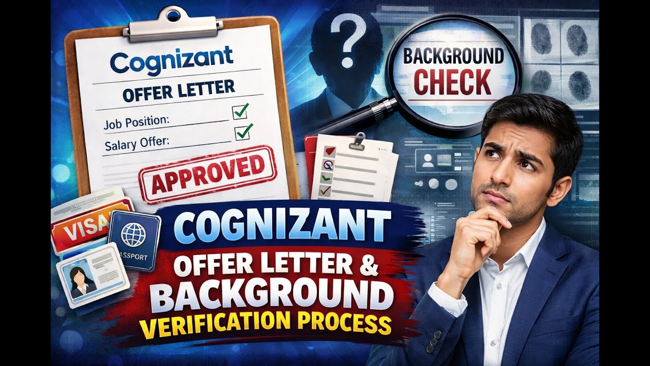 Cognizant Offer Letter & Background Verification Process Explained | GenC & Freshers 2025