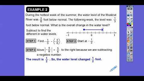 Subtracting Rational Numbers - Lesson 3.3