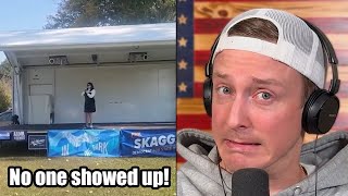 Democrat Holds Rally… Literally Nobody Shows Up 😂