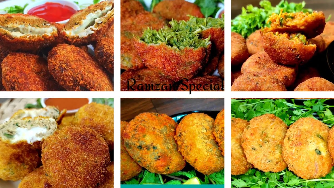  ईफतार के लिए ऐक से बढ़कर ऐक चिकन कटलेट की रेसीपी | Ramzan Ifter Special best Chicken cutlets Recipe