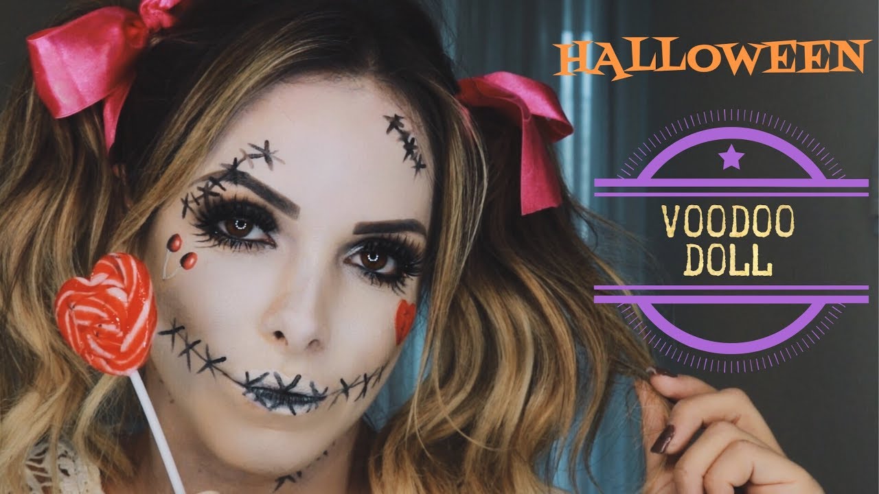 Makeup Halloween - Boneca Voodoo 