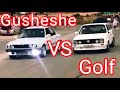 BMW 325i VS city golf.