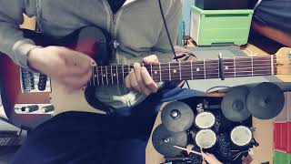 Emo/Math Rock Arpeggio Riff Idea with Drums chords