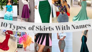 10 Types Of Skirts And Their Names