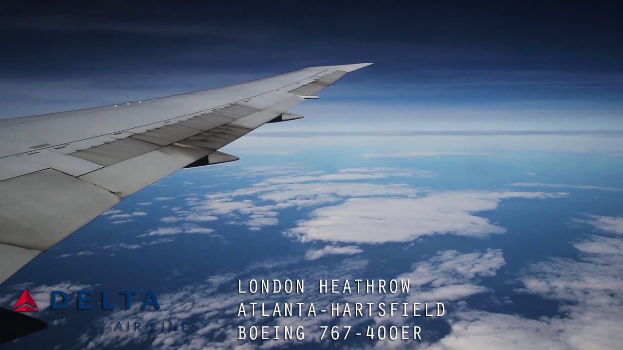 Delta DL85 Full Flight - London Heathrow to Atlanta (Bo