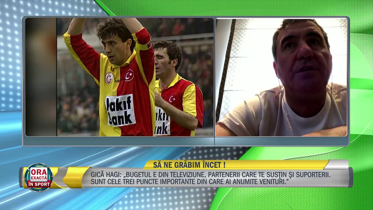 Hagi: Mi s-a luat de stat in casa, mi-e dor de fotbal!