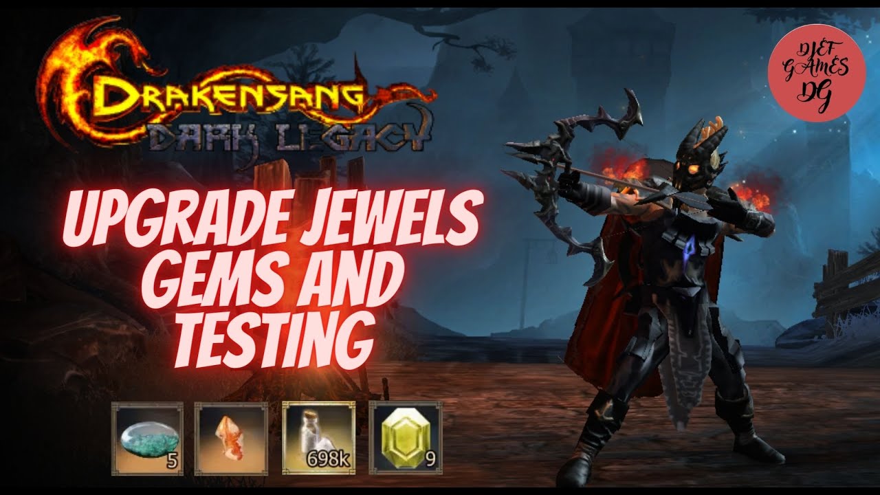 Drakensang Online, Dso, 700k shiny dust, Upgrade Jewels, Gems, Testing