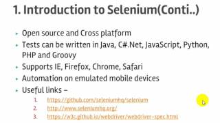 Famous Lecture 1 : Introduction to Selenium Webdriver Net Worth