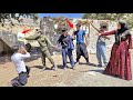 A maliciousandwickeduncle,withthehelpofthe policethreatensthepersoninpowertoforce themtosellthe land