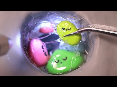ASMR 꼬마돌 귀 청소🌚💎 끈적한 요정들과 보석 귀지로 가득 찬 간질간질 귀 청소 상황극