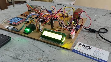 HVS-3609. OTP Based Bank Locking System Using Arduino with Biometric Fingerprint and GSM - SMS Alert
