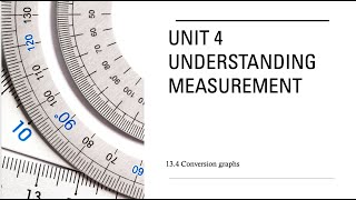 IGCSE Mathematics | 13.4 Conversion graphs Conversion Graphs Whole Lesson