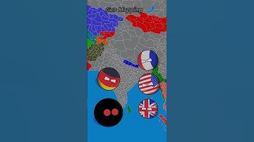 Invasion of Multiverse part 6 #countryballs #worldprovinces #shorts #nutshell