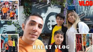 BALAT VLOG: CENNET MAHALLESİNİN ÇEKİLDİĞİ YERE GİTTİK BALAT SOKAKLARINI GEZDİK ( Eğlence TV) 😊💙🥰