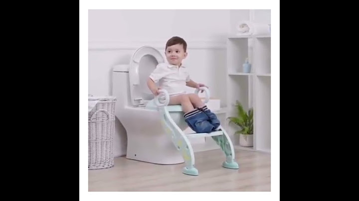 🚼👣2 in 1 Training Foldable Ladder Potty Toilet Seat for Kids👶🚼
