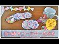40.【お遊びの時間】折り紙でコースターを作って遊びます💖(作業動画)