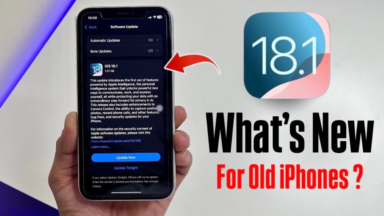 iOS 18.1 Released - Whats New for Old iPhones - Should You Update - YouTube