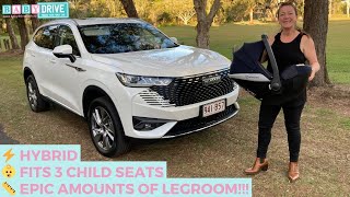 GWM Haval H6 Hybrid review - BabyDrive test with child seats and prams