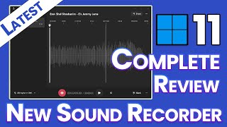 Windows 11 New Sound Recorder App, Features and Complete Review screenshot 5