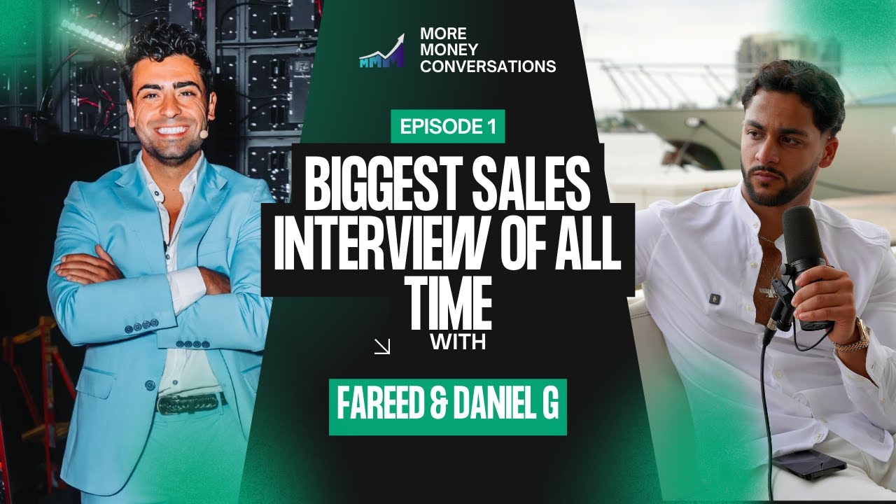 Biggest Sales Interview of All Time - Daniel G - YouTube